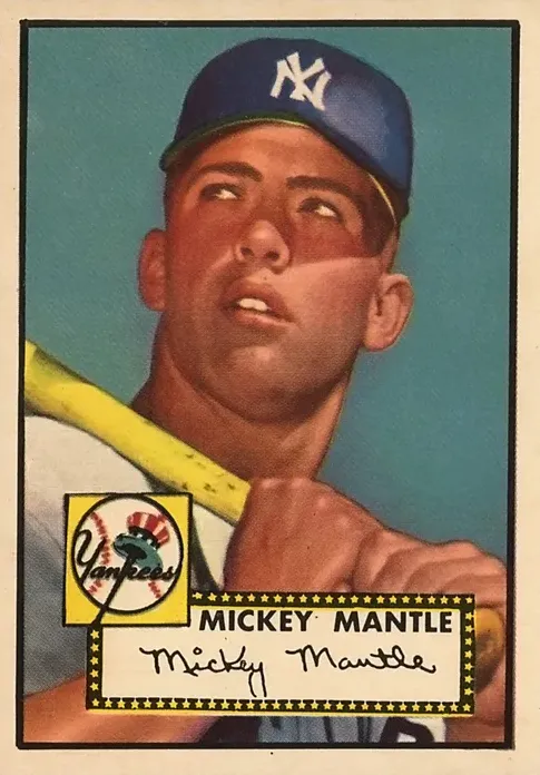 1952 Topps Mickey Mantle
