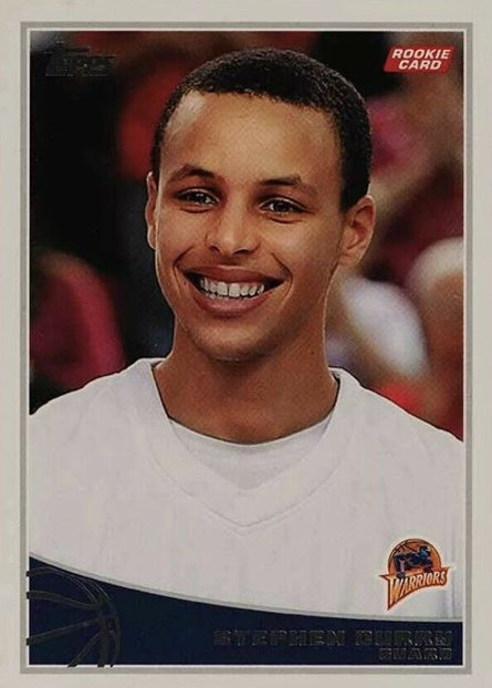 2009 Topps Stephen Curry rookie card